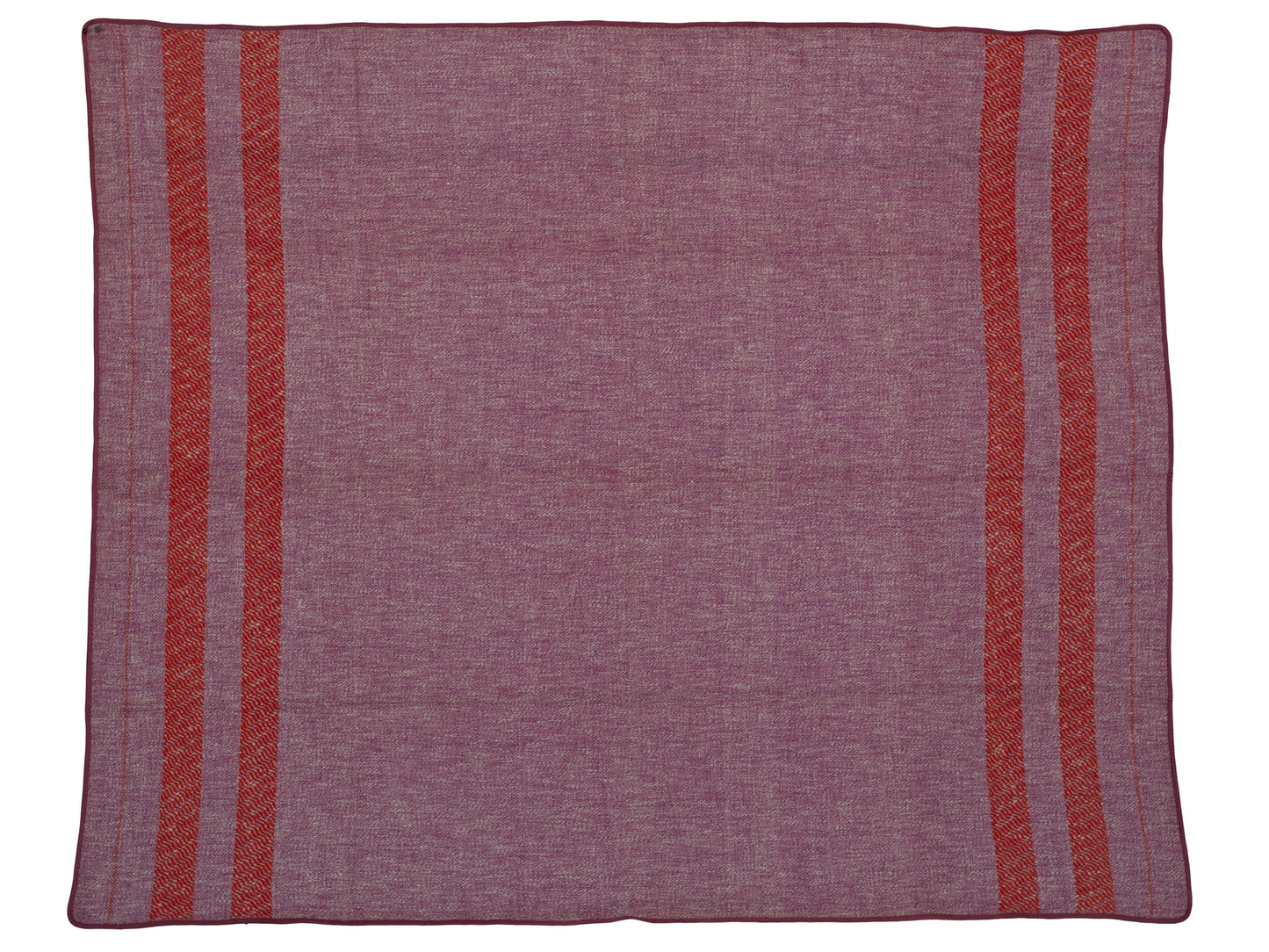 Hermes Plaid Coquillages 100% - 65x63inch Cashmere Potiron Pink NWOCTS 2403261718