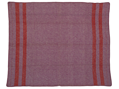Hermes Plaid Coquillages 100% - 65x63inch Cashmere Potiron Pink NWOCTS 2403261718