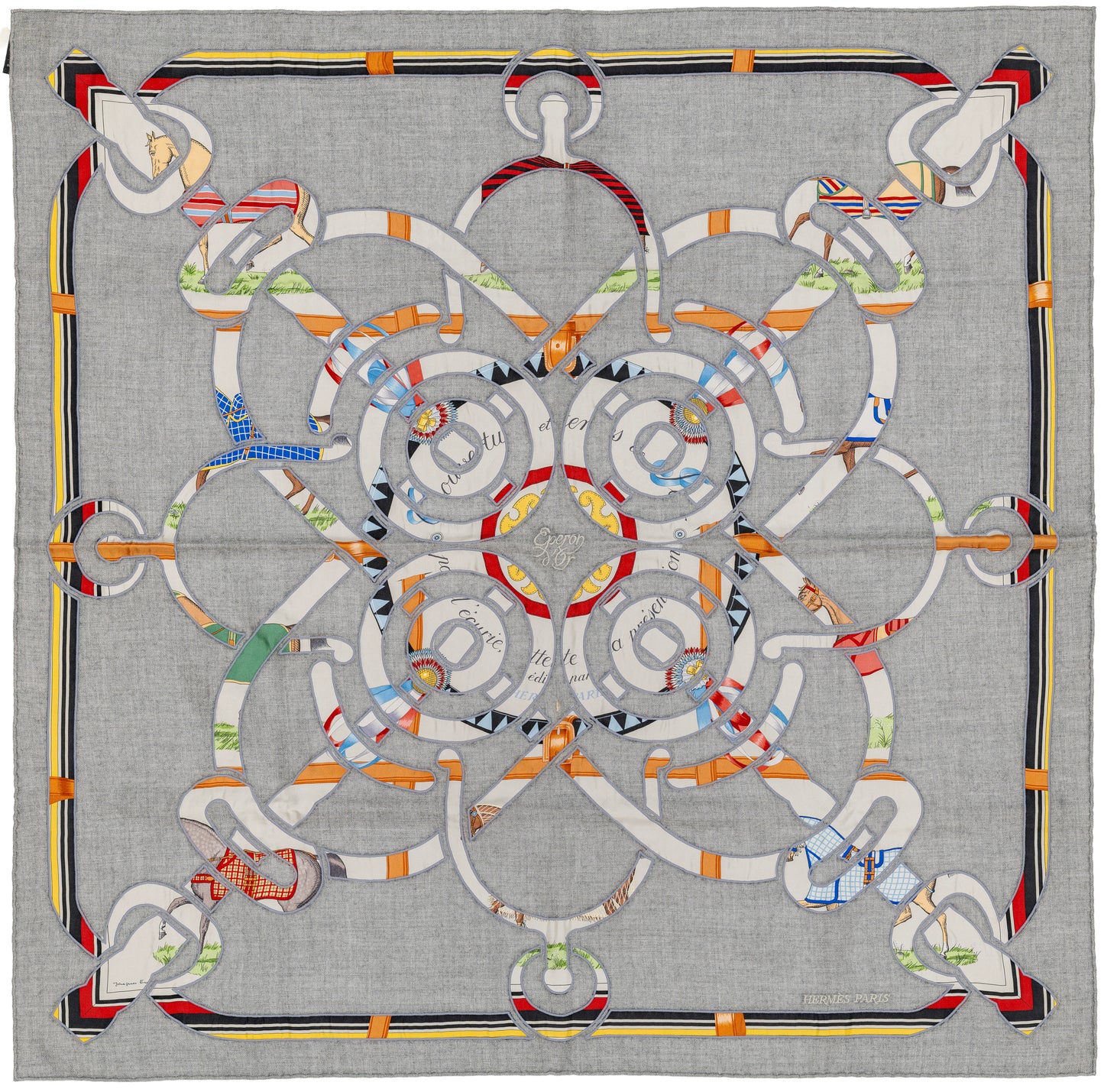 Eperons d'Or et Couvertures et Tenues de Jour - CS90 - Gris Fonce Claire - Ornementation - NWST - 2607011301