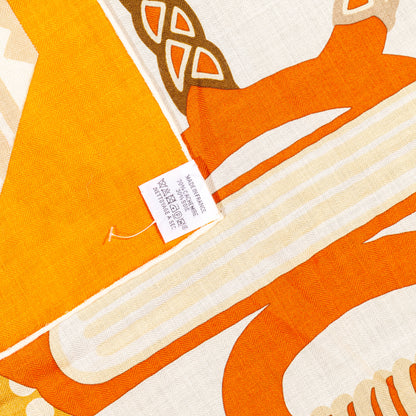 Fantaisie D Etriers - CS140 - Orange Blanc Beige - NWCTS - 2511041858
