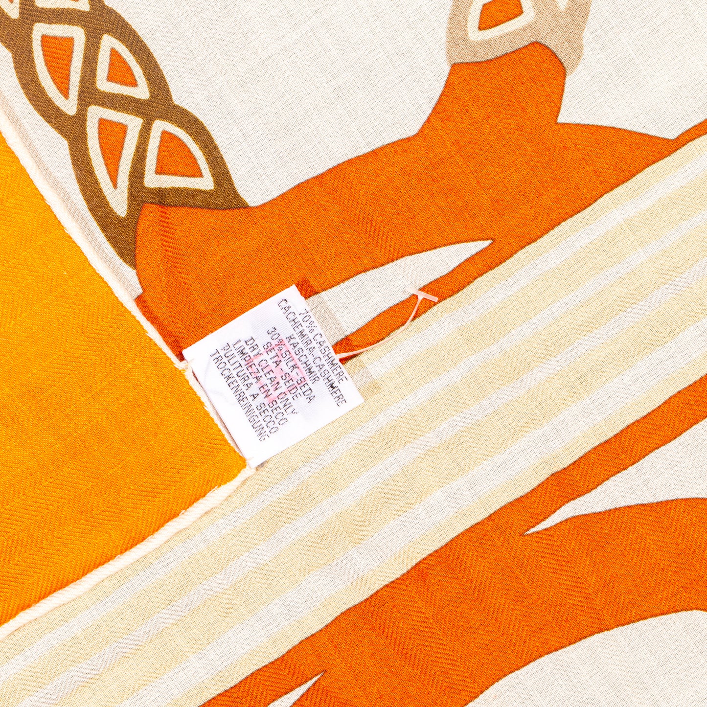 Fantaisie D Etriers - CS140 - Orange Blanc Beige - NWCTS - 2511041858