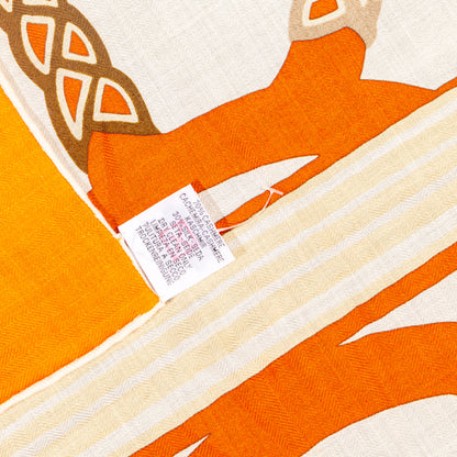 Fantaisie D Etriers - CS140 - Orange Blanc Beige - NWCTS - 2511041858