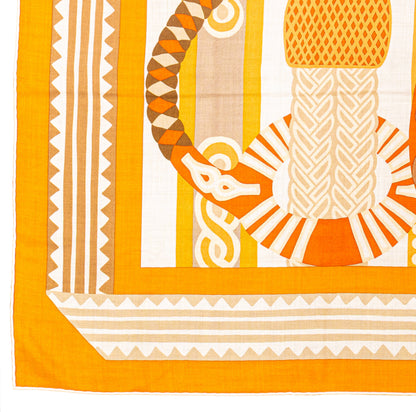 Fantaisie D Etriers - CS140 - Orange Blanc Beige - NWCTS - 2511041858