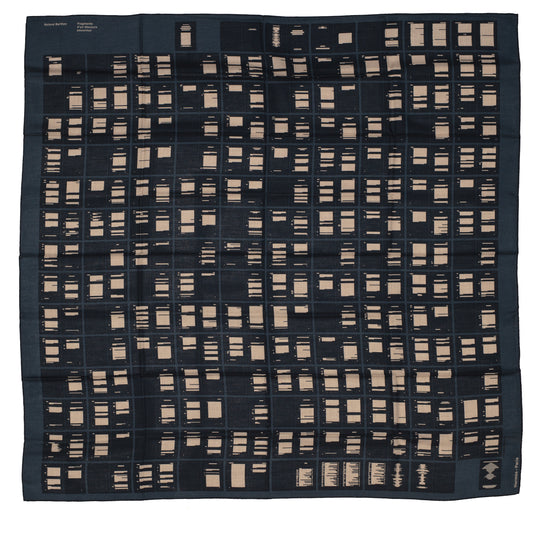 Hermes Fragments d’un discours amoureux (Roland Barthes) - CS140 - Dark Grey Blue -NEW