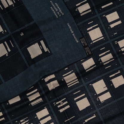 Hermes Fragments d’un discours amoureux (Roland Barthes) - CS140 - Dark Grey Blue -NEW