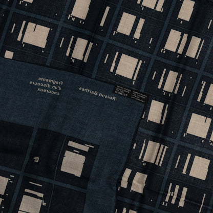 Hermes Fragments d’un discours amoureux (Roland Barthes) - CS140 - Dark Grey Blue -NEW