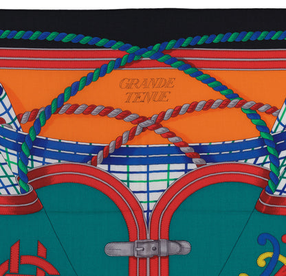 Hermes - Grande Tenue - CS 140 - Black green red - NWOCT - 1504231255