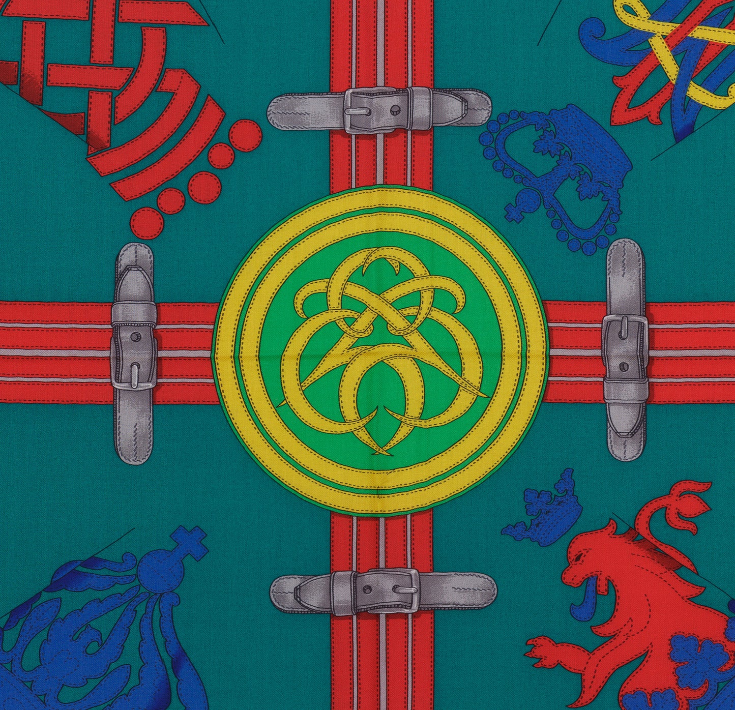 Hermes - Grande Tenue - CS 140 - Black green red - NWOCT - 1504231255