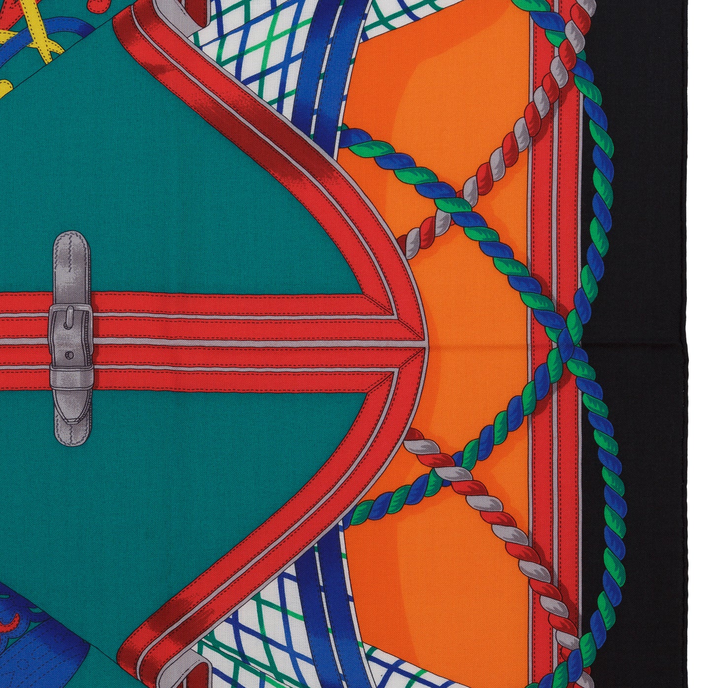 Hermes - Grande Tenue - CS 140 - Black green red - NWOCT - 1504231255