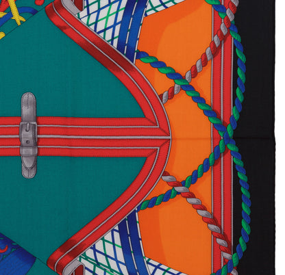 Hermes - Grande Tenue - CS 140 - Black green red - NWOCT - 1504231255