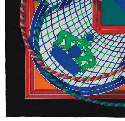 Hermes - Grande Tenue - CS 140 - Black green red - NWOCT - 1504231255