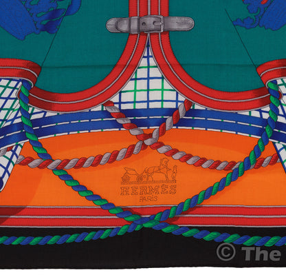 Hermes - Grande Tenue - CS 140 - Black green red - NWOCT - 1504231255