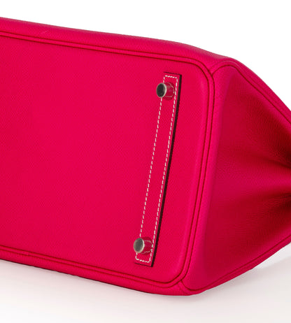 Hermes Bag Birkin 30cm Box Calf Pink New