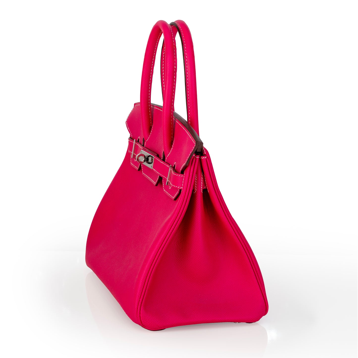 Hermes Bag Birkin 30cm Box Calf Pink New