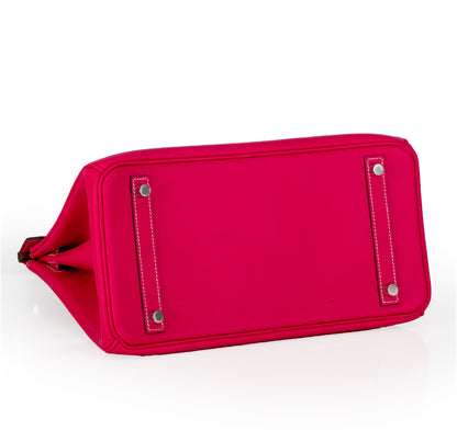 Hermes Bag Birkin 30cm Box Calf Pink New