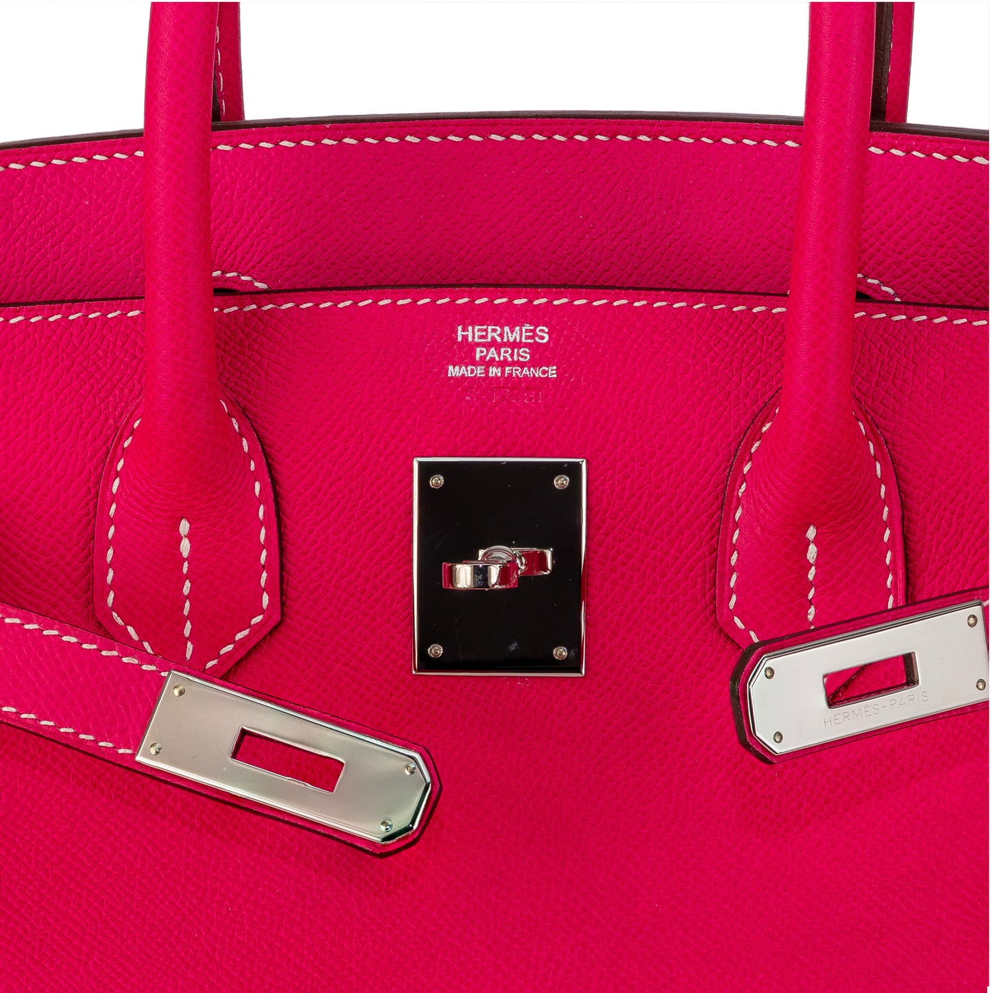Hermes Bag Birkin 30cm Box Calf Pink New