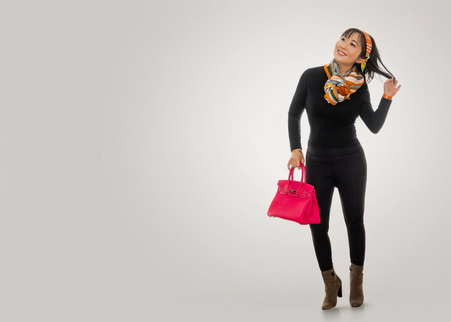 Hermes Bag Birkin 30cm Box Calf Pink New