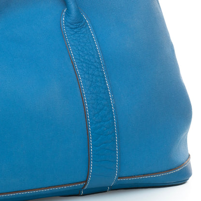Hermes Bag Garden Party 38 – Blue – Country Leather - Canvas New