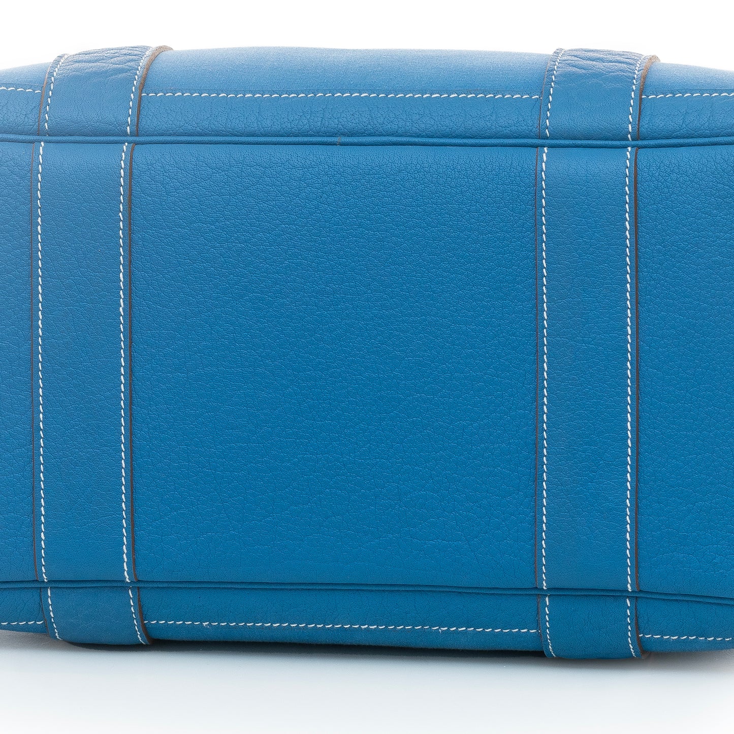 Hermes Bag Garden Party 38 – Blue – Country Leather - Canvas New