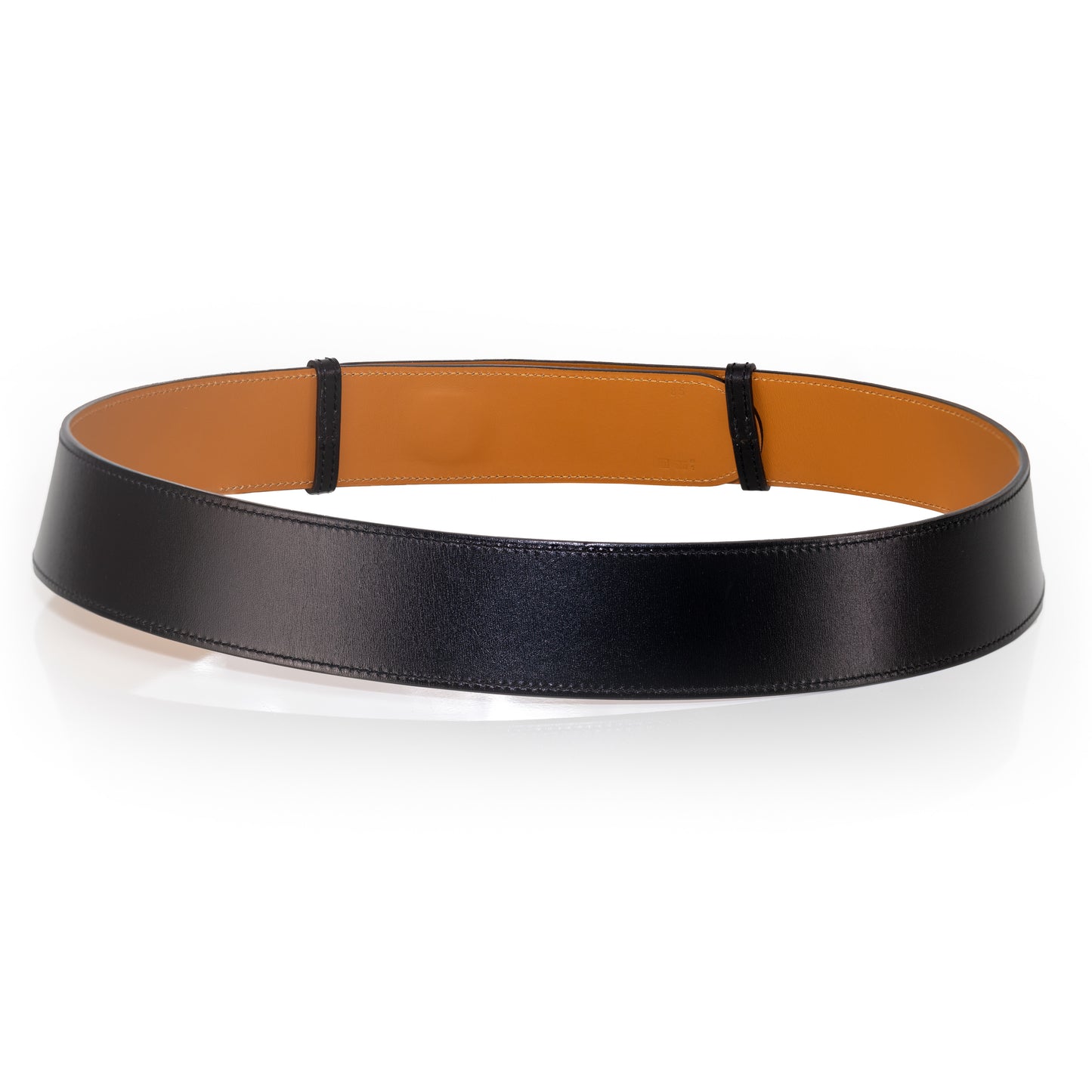 Hermes Belt Piano Gold HW - Black Leather NWOCTS - 2501111752