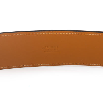 Hermes Belt Piano Gold HW - Black Leather NWOCTS - 2501111752