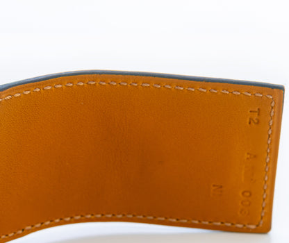 Hermes Bracelet Collier de Chien Medor – Black – Croco – Gold-Plated - New