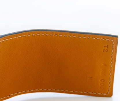 Hermes Bracelet Collier de Chien Medor – Black – Croco – Gold-Plated - New