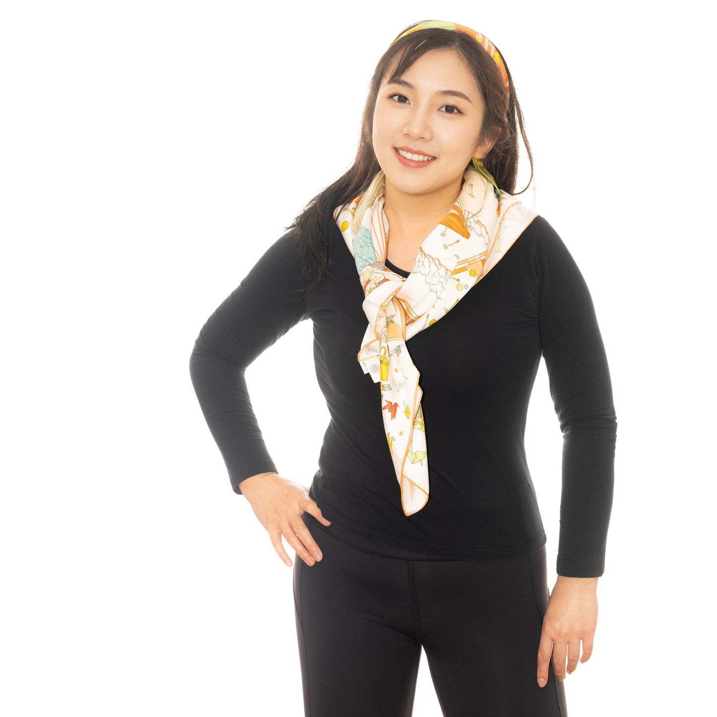 Hermes Flagship - Creme Orange Vert - NWSTS - 2604231629