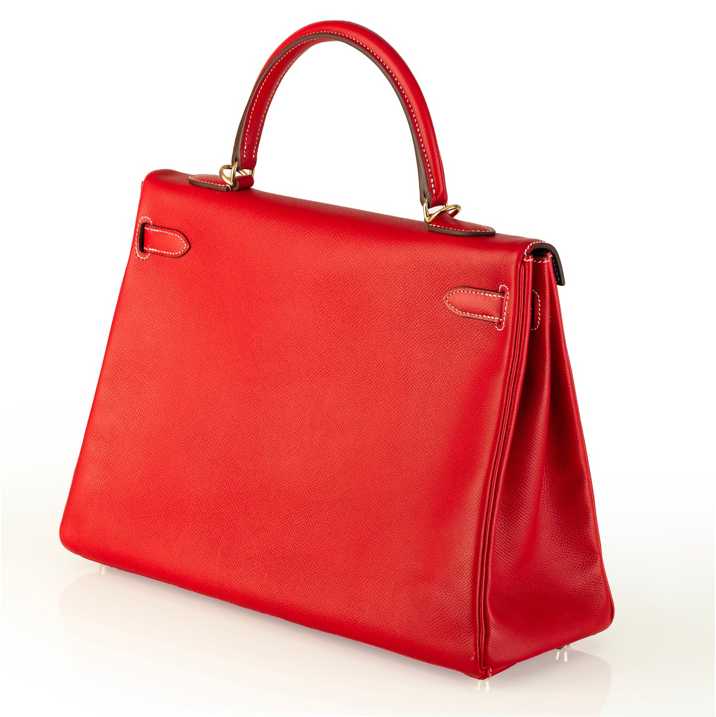 Hermes Kelly Bag - Red - Togo Leather 35cm - New - NWOCTS 2409141505