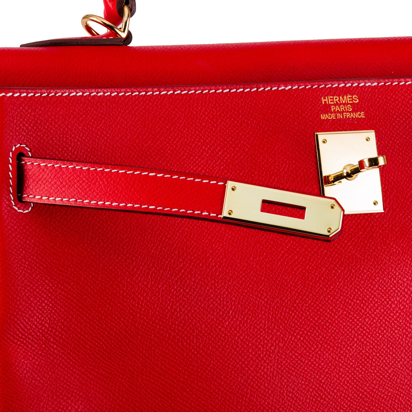 Hermes Kelly Bag - Red - Togo Leather 35cm - New - NWOCTS 2409141505