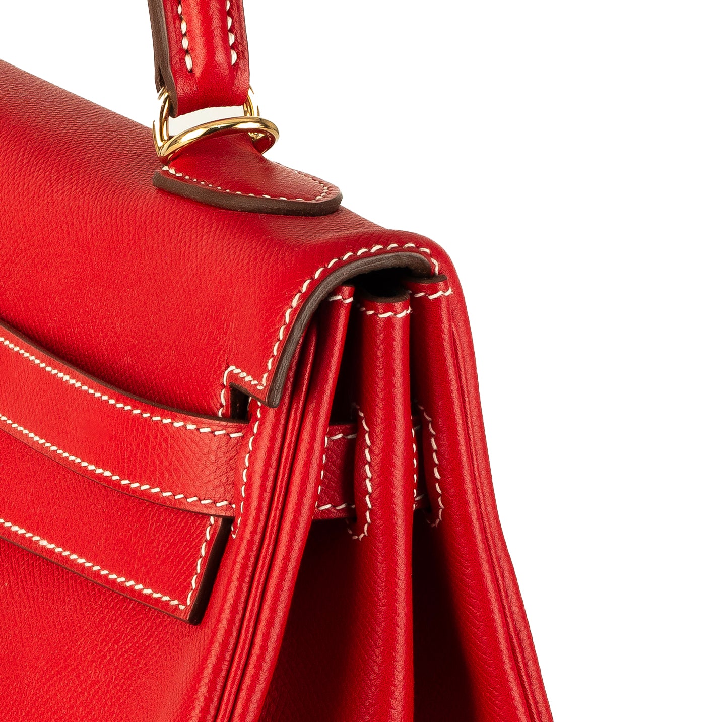 Hermes Kelly Bag - Red - Togo Leather 35cm - New - NWOCTS 2409141505