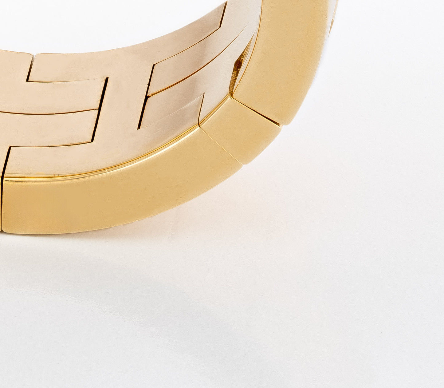 Hermès Kilim H Band Ring – 18K Gold (Au750) – Diamonds 0.09 ct – Size Eur 50 - New - 2512221139