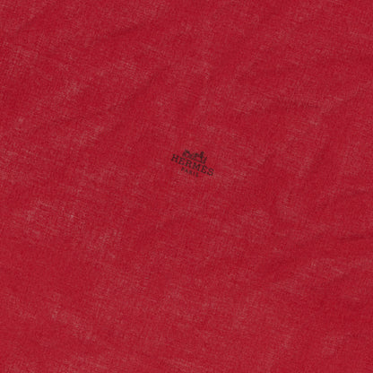 Hermes Shawl Losange Diamond Geant - Red -CS 108x104x80cm - NEW