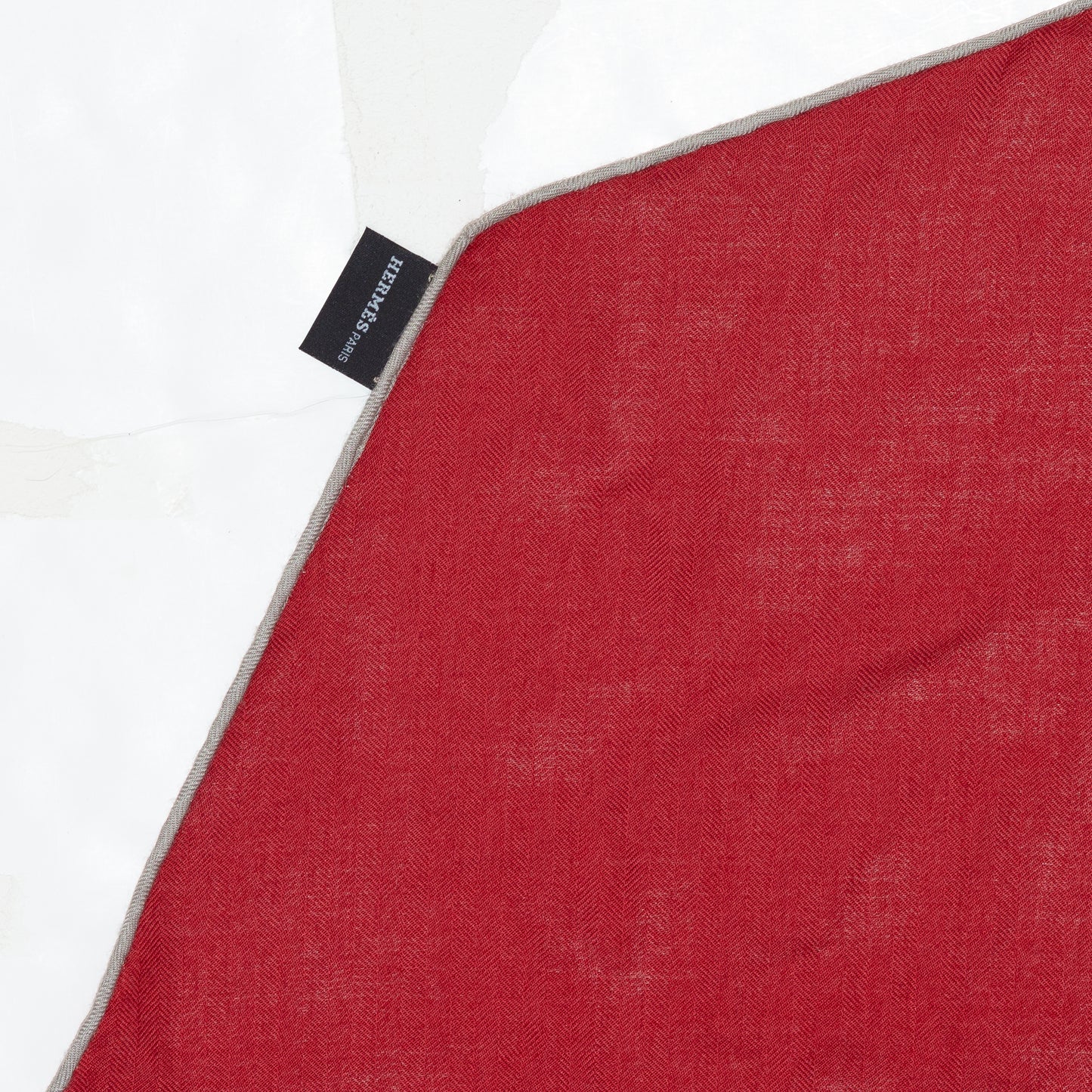 Hermes Shawl Losange Diamond Geant - Red -CS 108x104x80cm - NEW