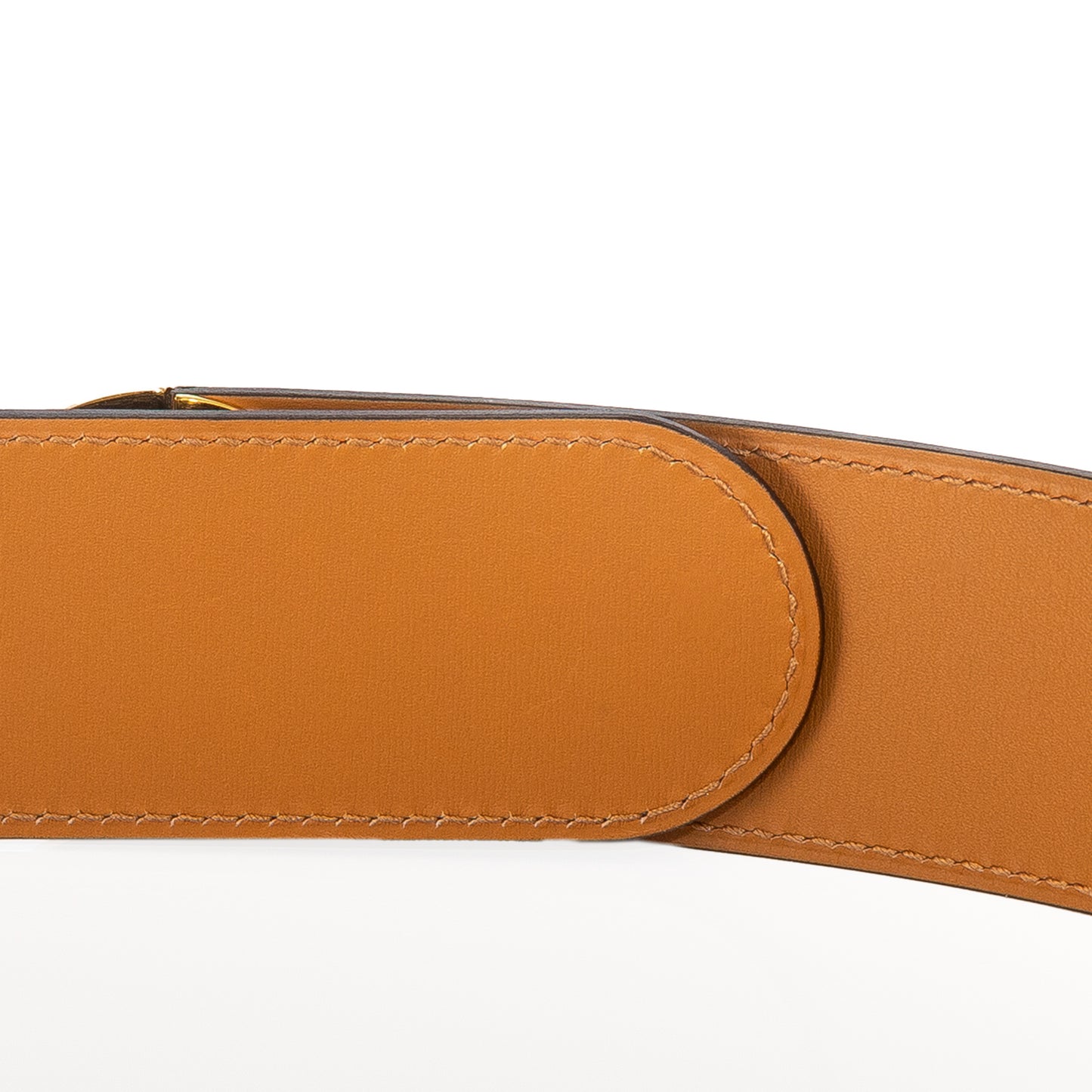 Hermes Women Belt - Black Calf Leather, Gold HW - New - 2501111830