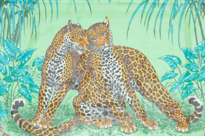 Hermes - Jungle Love - Pareo - 100% Coton - Green - NWCTS - 2406081654