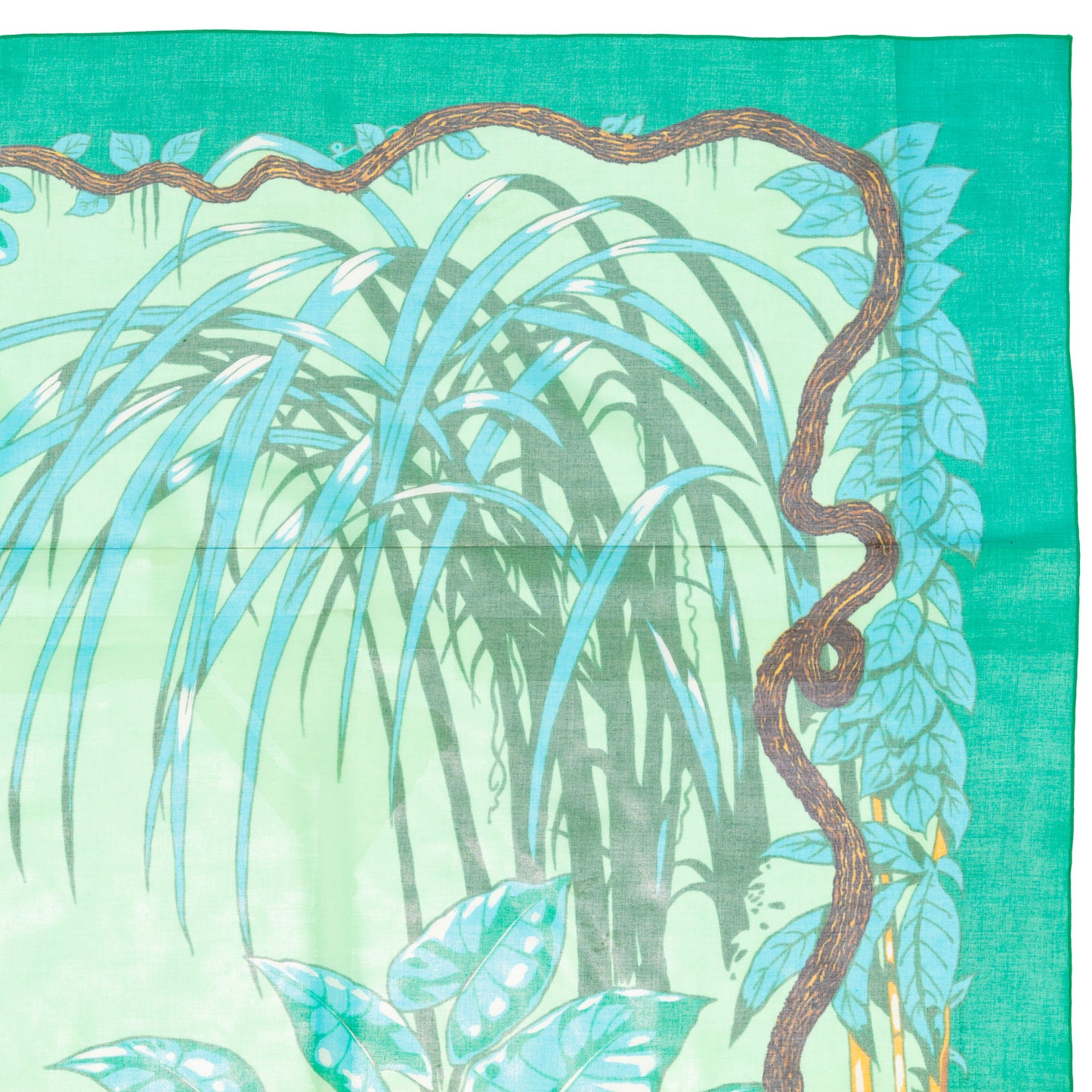 Hermes - Jungle Love - Pareo - 100% Coton - Green - NWCTS - 2406081654