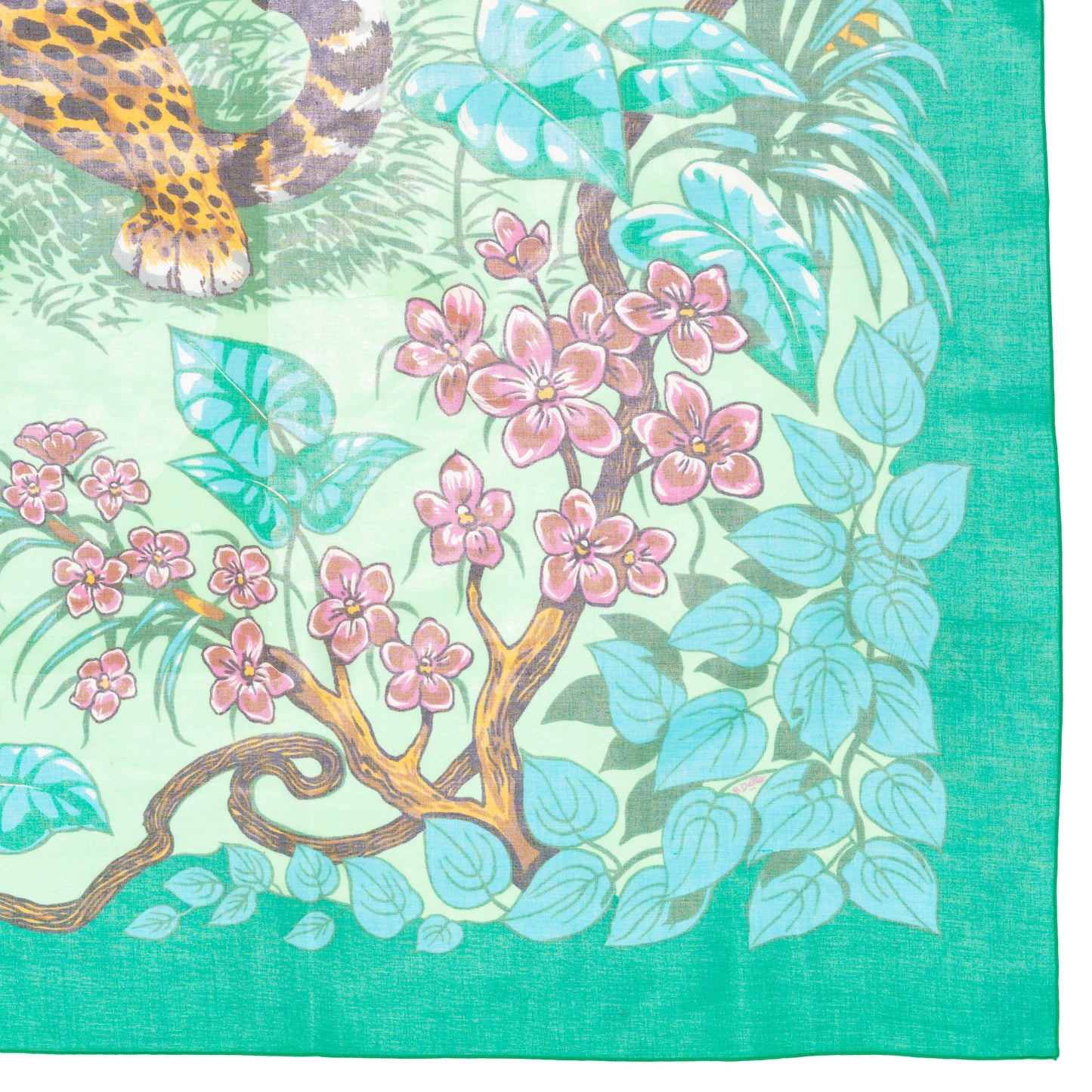 Hermes - Jungle Love - Pareo - 100% Coton - Green - NWCTS - 2406081654