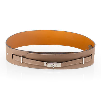 Hermes Belt Kelly Wide Grey Palladium HW NEW - 2501111819
