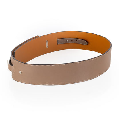 Hermes Belt Kelly Wide Grey Palladium HW NEW - 2501111819