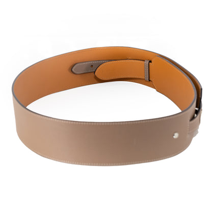 Hermes Belt Kelly Wide Grey Palladium HW NEW - 2501111819