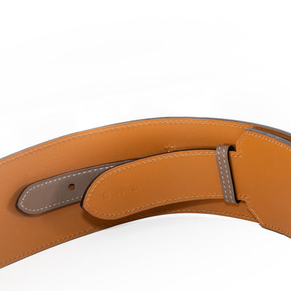 Hermes Belt Kelly Wide Grey Palladium HW NEW - 2501111819