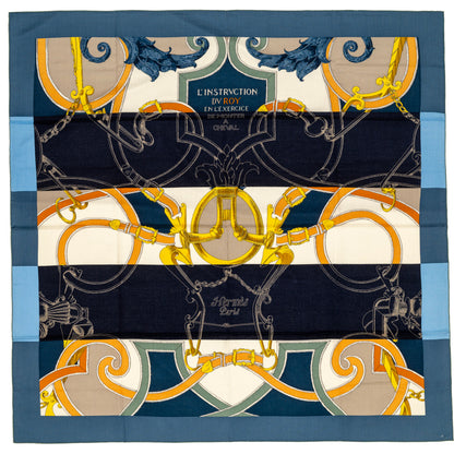 Hermes - L’Instruction du Roy – CS140 – Bleu Ardoise – Marine – NWST - 2508211507