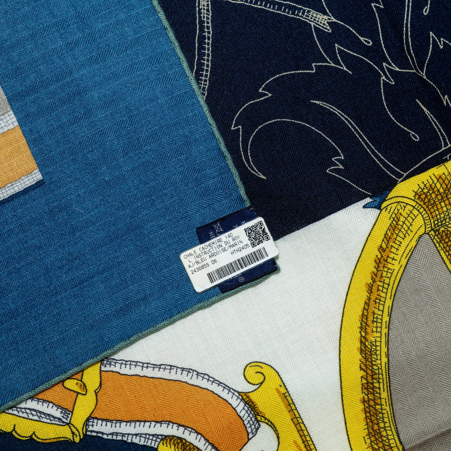 Hermes - L’Instruction du Roy – CS140 – Bleu Ardoise – Marine – NWST - 2508211507