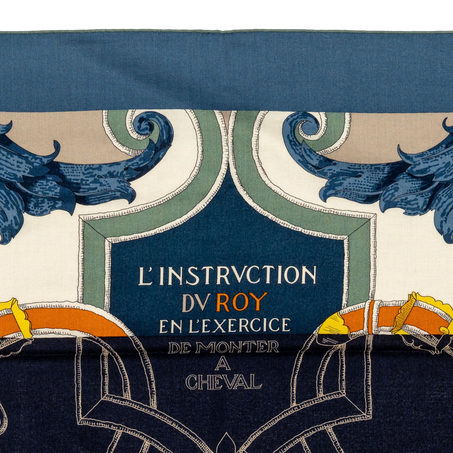 Hermes - L’Instruction du Roy – CS140 – Bleu Ardoise – Marine – NWST - 2508211507