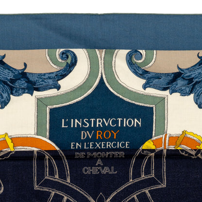 Hermes - L’Instruction du Roy – CS140 – Bleu Ardoise – Marine – NWST - 2508211507