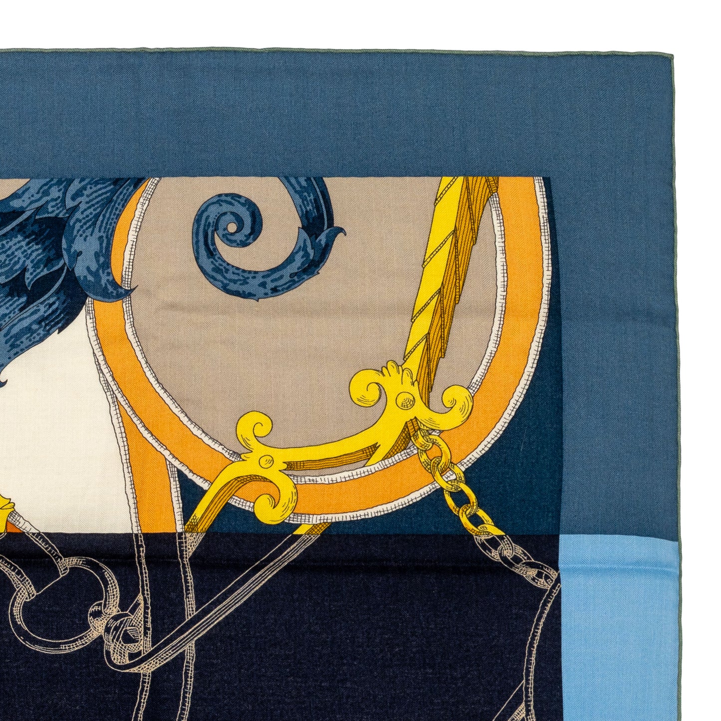 Hermes - L’Instruction du Roy – CS140 – Bleu Ardoise – Marine – NWST - 2508211507