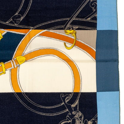 Hermes - L’Instruction du Roy – CS140 – Bleu Ardoise – Marine – NWST - 2508211507