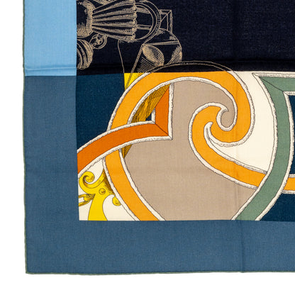 Hermes - L’Instruction du Roy – CS140 – Bleu Ardoise – Marine – NWST - 2508211507