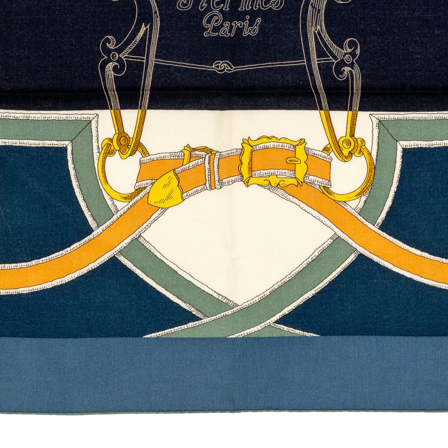 Hermes - L’Instruction du Roy – CS140 – Bleu Ardoise – Marine – NWST - 2508211507